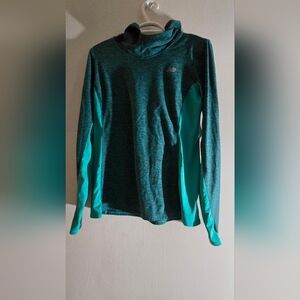 New Balance Teal Long Sleeve Athletic Top